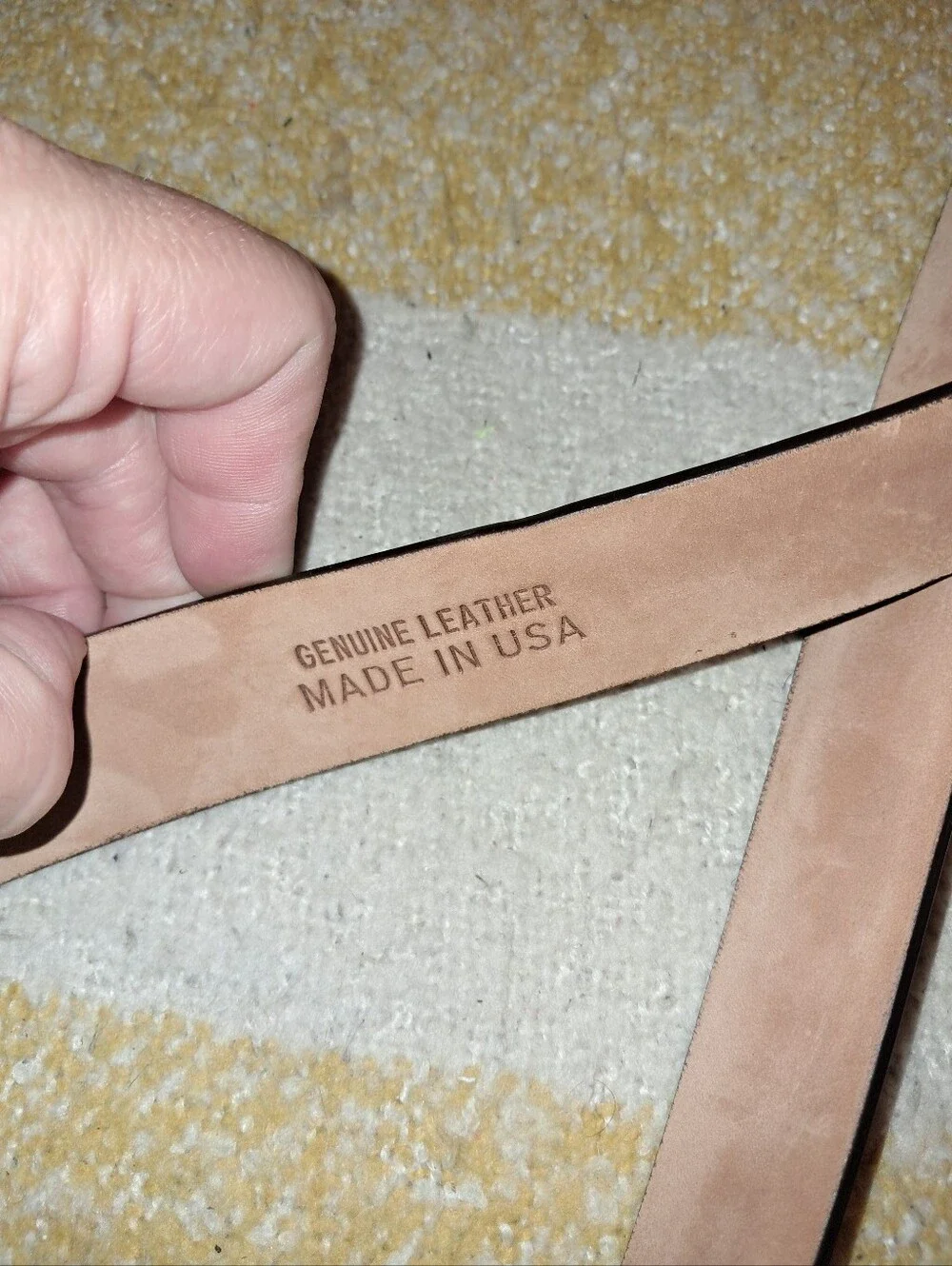 W. Kleinburg brand Mens size 40 genuine leather belt